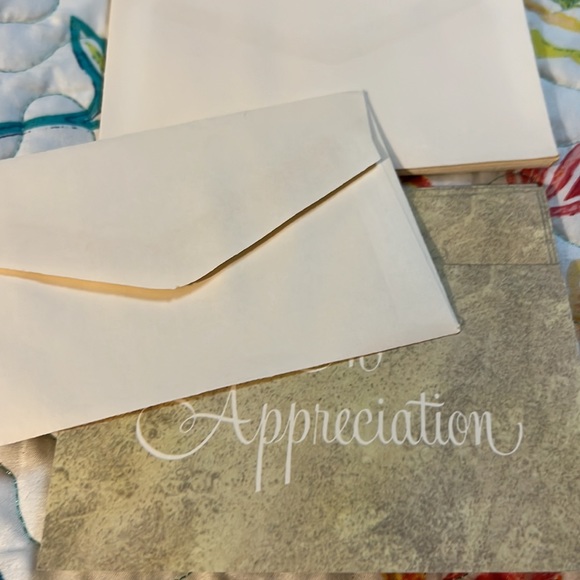 Vintage Sympathy Cards 9 Cards with Envelopes American Greetings In Appreciation - Picture 5 of 5